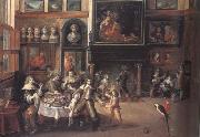 Peter Paul Rubens The Great Salon of Nicolaas Rockox's House (mk01) Sweden oil painting artist